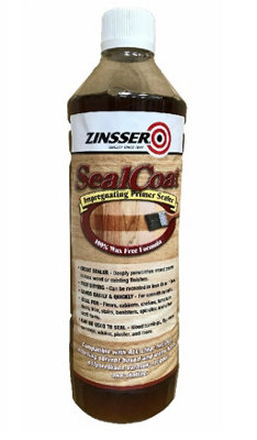 Zinsser Seal CoatPrimer Sealer For Wood1 Litre from B&Q