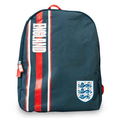 Hy-Pro England Stripe Large BackpackBlue from B&Q