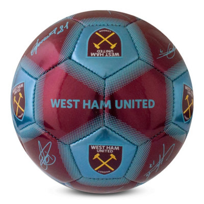 Hy-Pro West Ham United Metallic Signature FootballSize 5 from B&Q