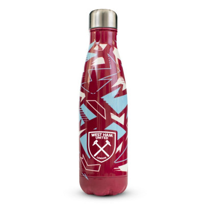 Hy-Pro West Ham United 500Ml Stainless Steel Thermal Water BottleClaret from B&Q