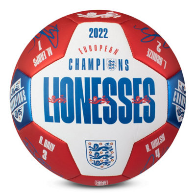 Hy-Pro England Lionesses Champions Signature Football from B&Q