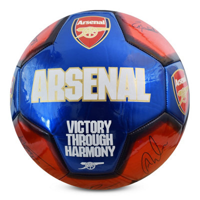 Hy-Pro Arsenal Classic Metallic Signature Football