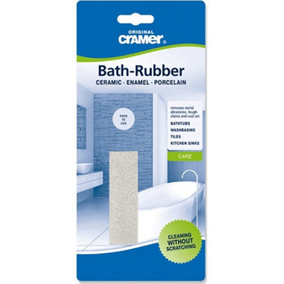Cramer Ceramic & Bath Rubber Scuff RemoverFor Ceramic SinksDry Or WetRemoves Metal Marks & Limescale from B&Q