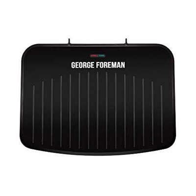 George Foreman 25820 Large Grill Hot Plate & Toastie MachineBlack from B&Q