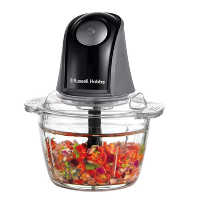 Russell Hobbs Desire Matte Charcoal Mini Chopper from B&Q
