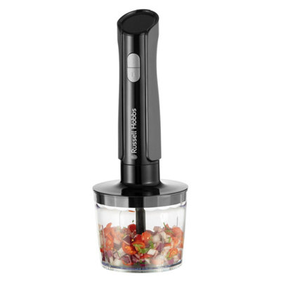 Russell Hobbs Desire Matte Charcoal 3 In 1 Hand Blender from B&Q