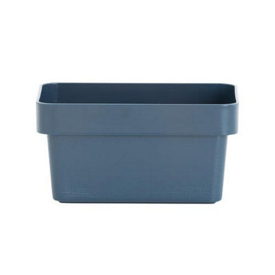 Wham Studio Linen 9.01 Utility Basket 16 X 12 X 8Cm Navy from B&Q