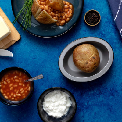 Betterware Air Fryer Accessories Set 2 16.5Cm Oval Dishes from B&Q