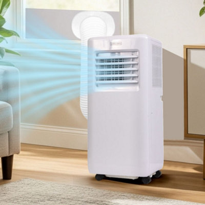 Olsen & Smith Portable Air ConditionerSingle3 In 1 Ac Cooler With Fan And Dehumidifier7000 BtuWhiteRemote from B&Q