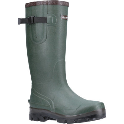 Cotswold Grange Buckle Fastening Wellington Boot Green from B&Q