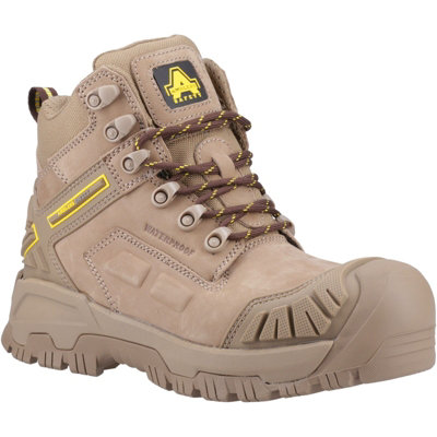 B&Q -  Safety As965C Stone Safety Boot Stone