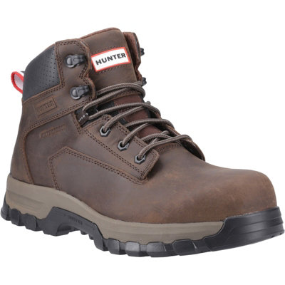 Hunter Safety Lightning Safety Boot Brown from B&Q