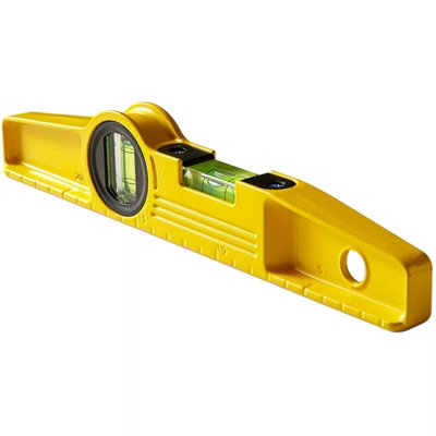 Scaffolding Spirit Level Magnetic Scaffold Tools Level 250mm/10" Vile Bubble Hi from B&Q