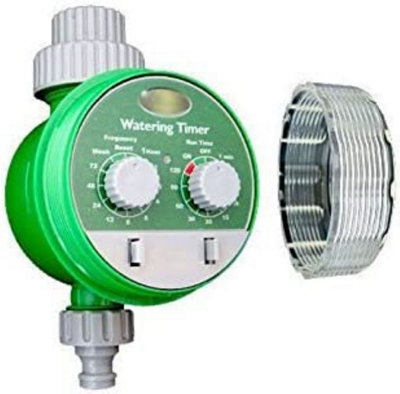 Automatic Electronic Water Garden Hose Watering Timer Irrigation System Plant from B&Q