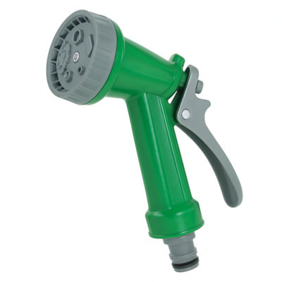 5 Function Garden Hose Spray Gun Trigger Nozzle Plant Watering Handheld from B&Q