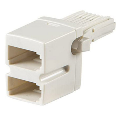 Dencon Data Bt Telephone  Socket Doubler from B&Q
