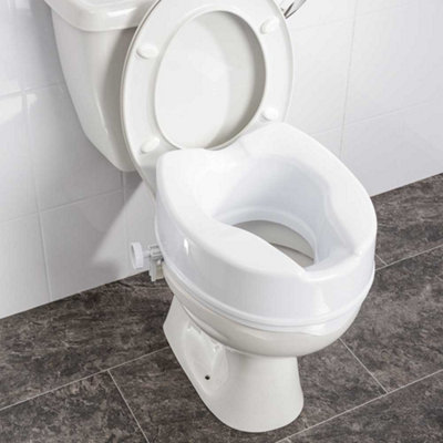 Nrs Healthcare Linton Plus Raised T.seat 150mm/6" Retail from B&Q