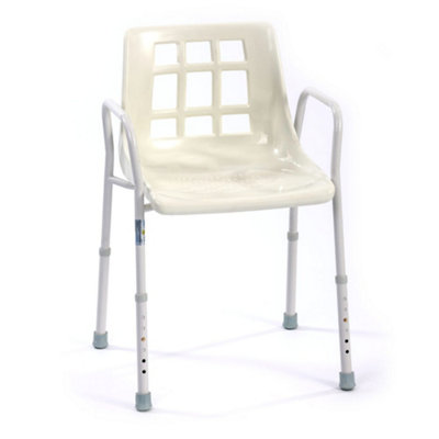 Nrs Healthcare Shower Chair Height Adjustable from B&Q