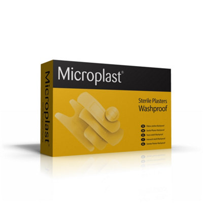 Microplast Washproof Plasters Box 100 Spot 2.2Cm