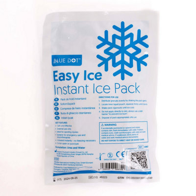 Instatnt Ice Pack Easy Disposable Cold Therapy Blue Dot First Aid - Image 4