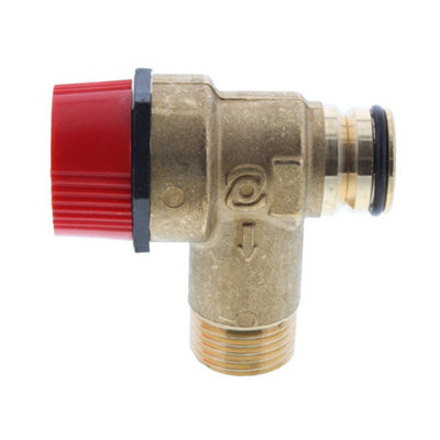Baxi 7223193 Safety Valve 3 BarReplacement Spare Part from B&Q