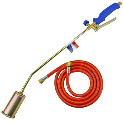 Toolpak Single Burner Propane Gas Blow Torch & 2M HoseSuitable For RoofingMasonry & Weed Killing from B&Q