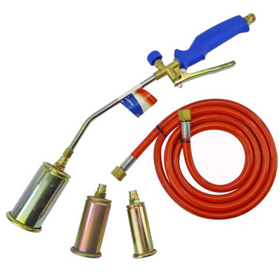 Toolpak 3 Burner Propane Gas Blow Torch & 2M HoseSuitable For RoofingMasonry & Weed Killing from B&Q