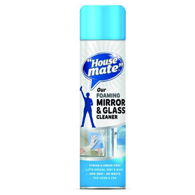 House Mate Foaming Mirror & Glass Cleaner 400Ml from B&Q