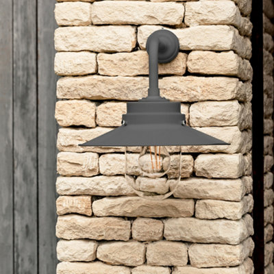 Garden Trading Grey/Light Semington Belfast Carbon Mains Outdoor Garden Wall