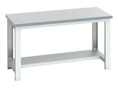 Bott 41003653.16V Cubio Bench With Half ShelfLaminate Top 1500 X 750mm from B&Q