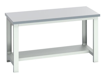 Bott 41003654.16V Cubio Bench With Half ShelfEsd Laminate Clad Top 1500 X 750mm from B&Q