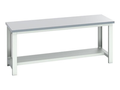 Bott 41003661.16V Cubio Bench With Half ShelfLaminate Clad Top 2000 X 750mm from B&Q