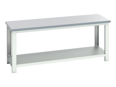 Bott 41003674.16V Cubio Bench With ShelfEsd Laminate Top 2000 X 750mm from B&Q