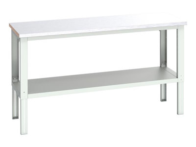 Bott 41003679.16V Cubio Adjustable Bench With ShelfSteel Clad Top 2000 X 750mm from B&Q