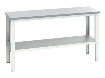 Bott 41003681.16V Cubio Adjustable Bench With ShelfLaminate Top 2000 X 750mm from B&Q