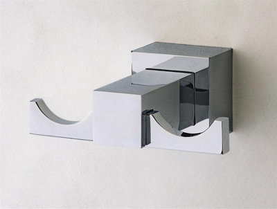 Luxury Living Roma Bathroom Towel Or Robe Hook from B&Q