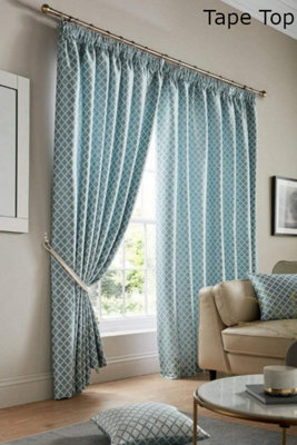 Alan Symonds Cotswold Fully Lined Ready Made Pencil Pleat Taped Top Curtains from B&Q