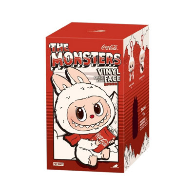 Centurion Supports Pop Mart Labubu The Monsters Coca-Cola Vinyl Face Single Blind BoxLimited Edition Collectable from B&Q