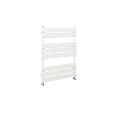 AVER-GROWTH Designer Flat Panel Heated Towel Rail Radiator Bathroom Warmer Heating White 800X600mm from B&Q