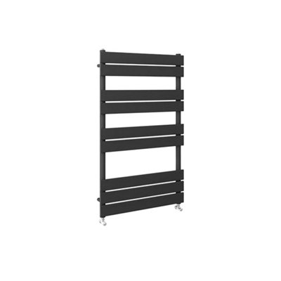 AVER-GROWTH Designer Flat Panel Heated Towel Rail Radiator Bathroom Warmer Heating Anthracite 1000X600mm from B&Q