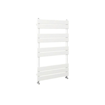 AVER-GROWTH Designer Flat Panel Heated Towel Rail Radiator Bathroom Warmer Heating White 1000X600mm from B&Q