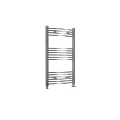 AVER-GROWTH Bathroom Curved Heated Towel Rail Radiator Warmer Ladder Chrome 1000X600mm from B&Q