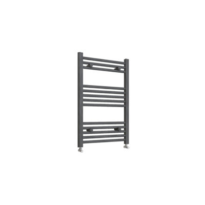 AVER-GROWTH Bathroom Vertical Straight Heated Towel Rail Radiator Ladder Warmer Anthracite 800X500mm from B&Q