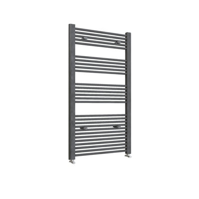 AVER-GROWTH Bathroom Vertical Straight Heated Towel Rail Radiator Ladder Warmer Anthracite 1500X600mm from B&Q