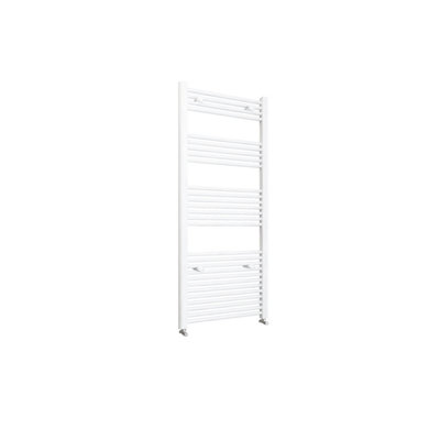 AVER-GROWTH Bathroom Vertical Straight Heated Towel Rail Radiator Ladder Warmer White 1600X500mm from B&Q