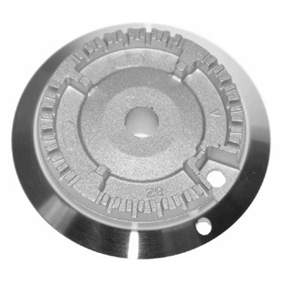 Smeg Genuine Medium Burner Head : Sabaf 65mm Dia.Smg878010084 from B&Q