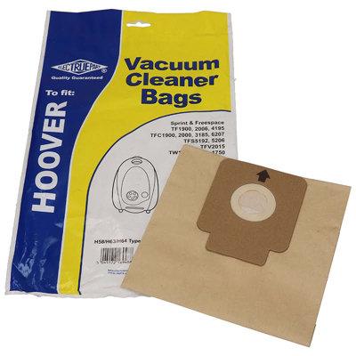 Electrupart High Quality Compatible Replacement H58/h63/h64 Dust Bag (Pack Of 5)Bag266 from B&Q