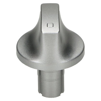 Indesit Genuine Hob Burner Control KnobSilverMerc00279153 from B&Q