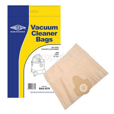Electruepart Compatible Ru Dust Bag (Pack Of 5)Bag9376 from B&Q