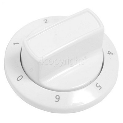 Beko Genuine Oven Hob Control Knob  White Bek250315075 from B&Q
